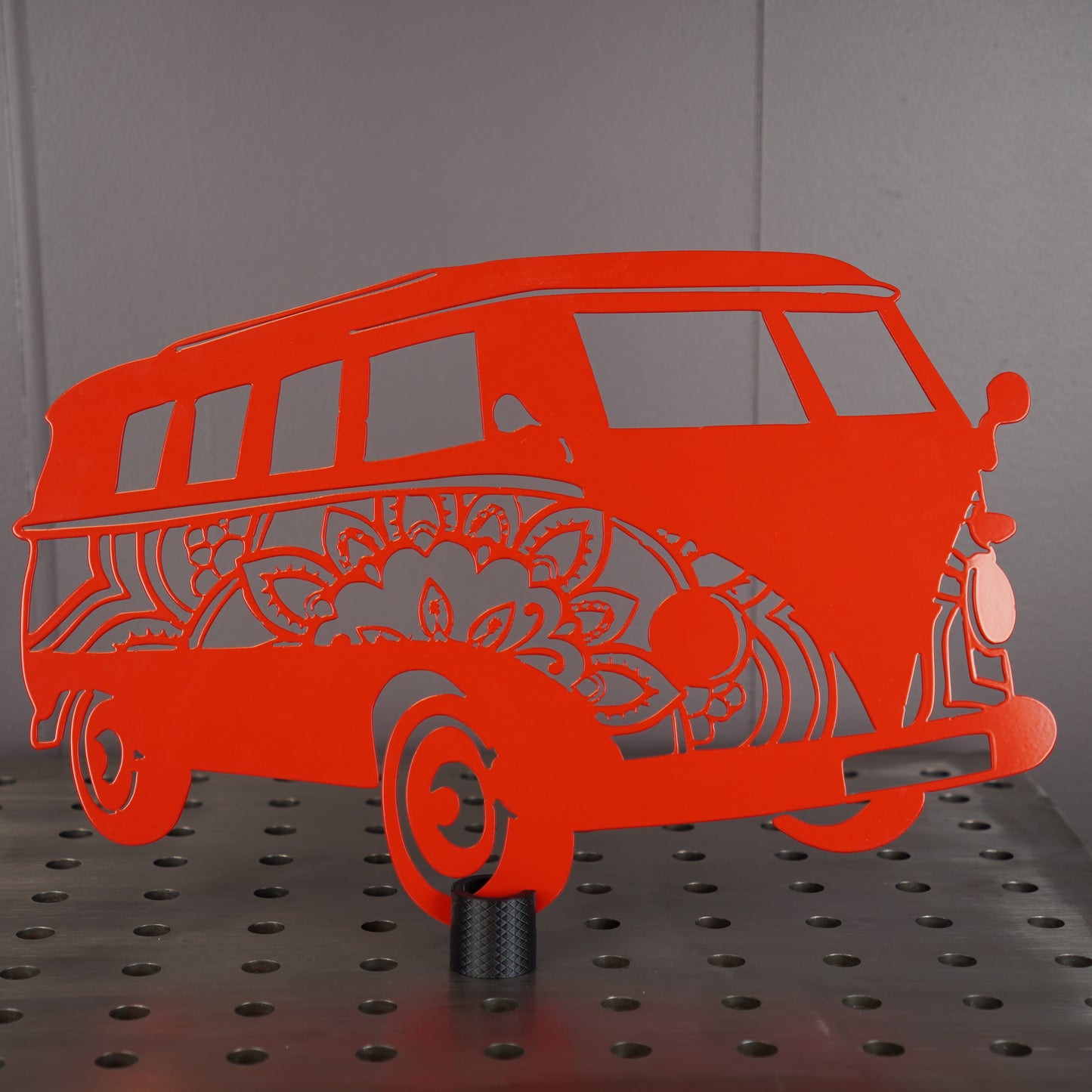 Floral Volkswagen Bus Sign
