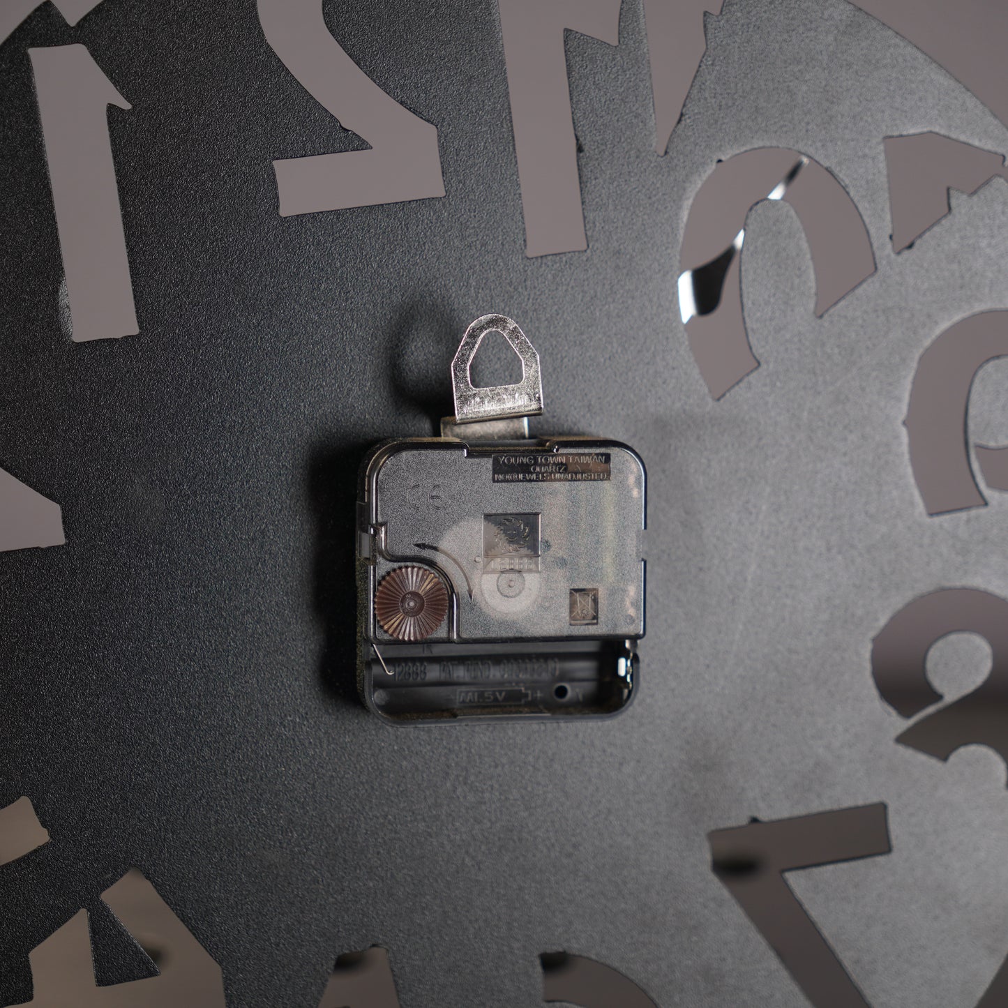 Art Deco Numbered Wall Clock