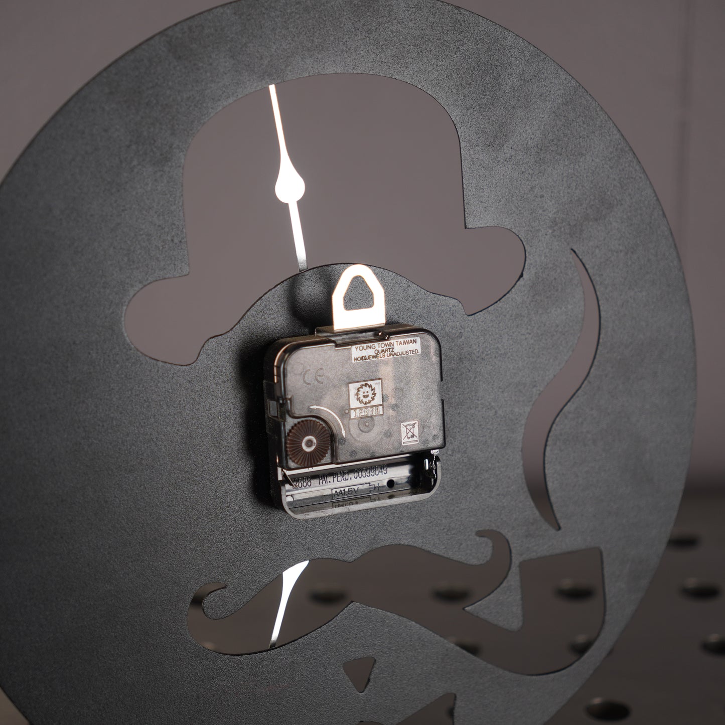 Pipe Smoking Art Deco Wall Clock