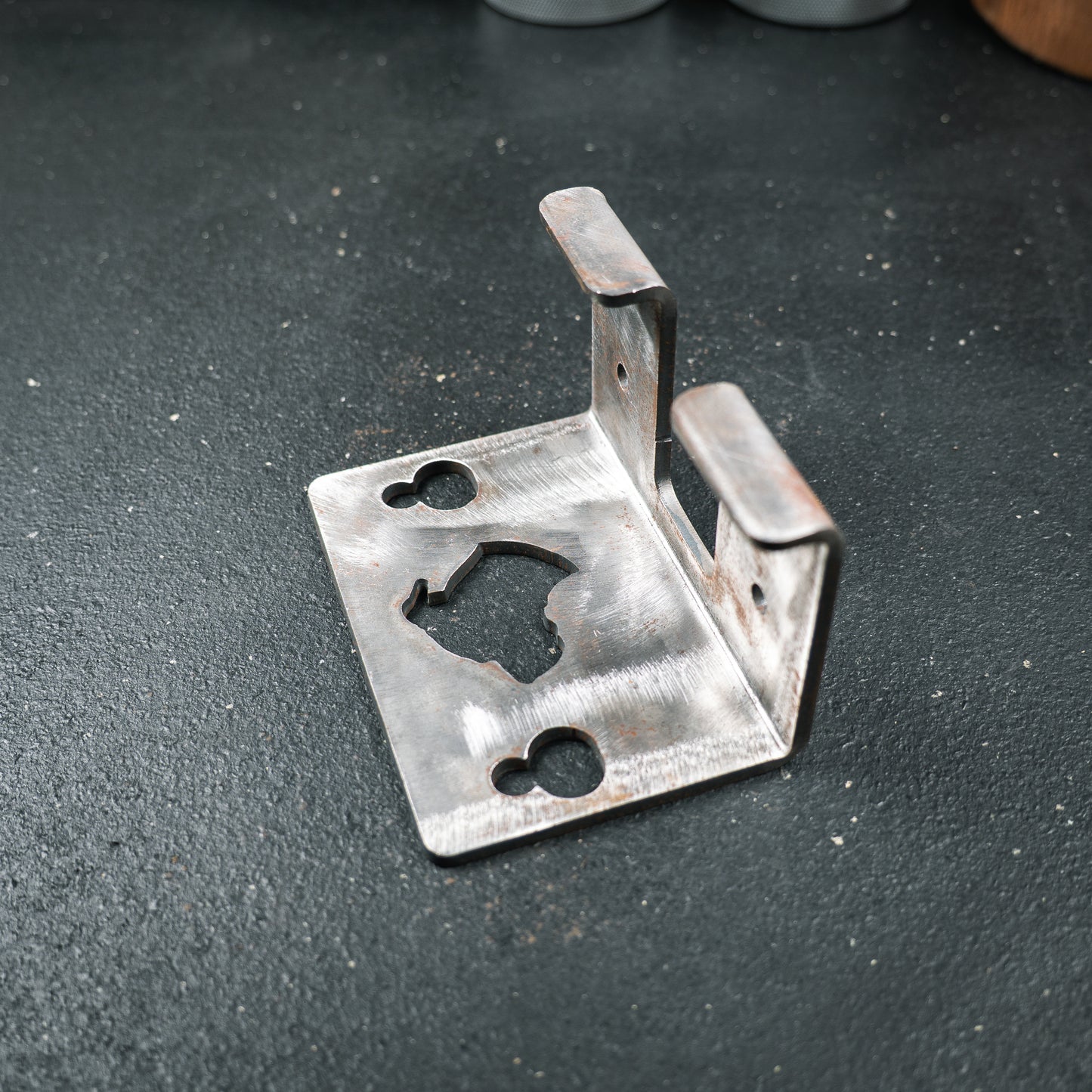 Bare Steel Barbell Holder