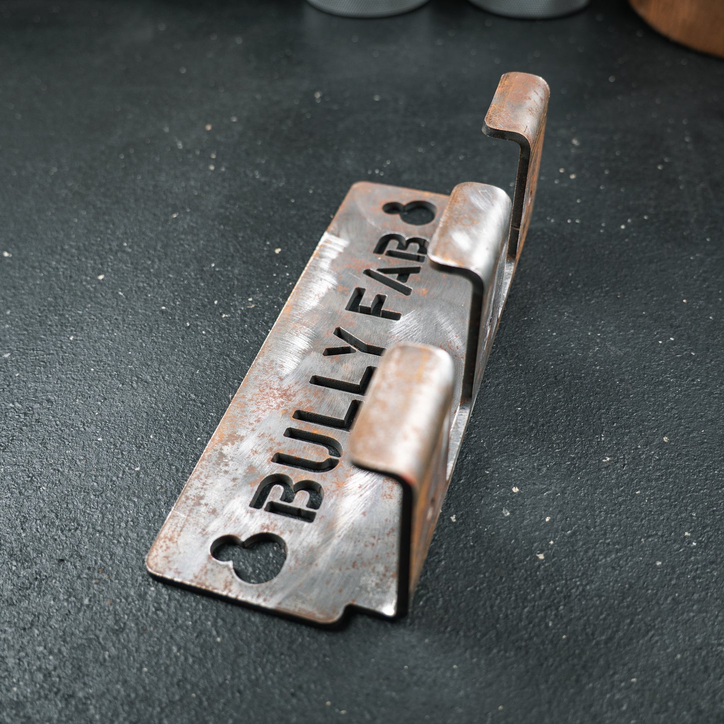 Bare Steel Barbell Holder