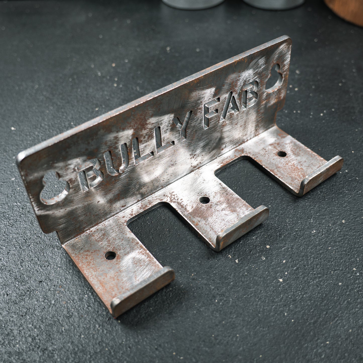 Bare Steel Barbell Holder