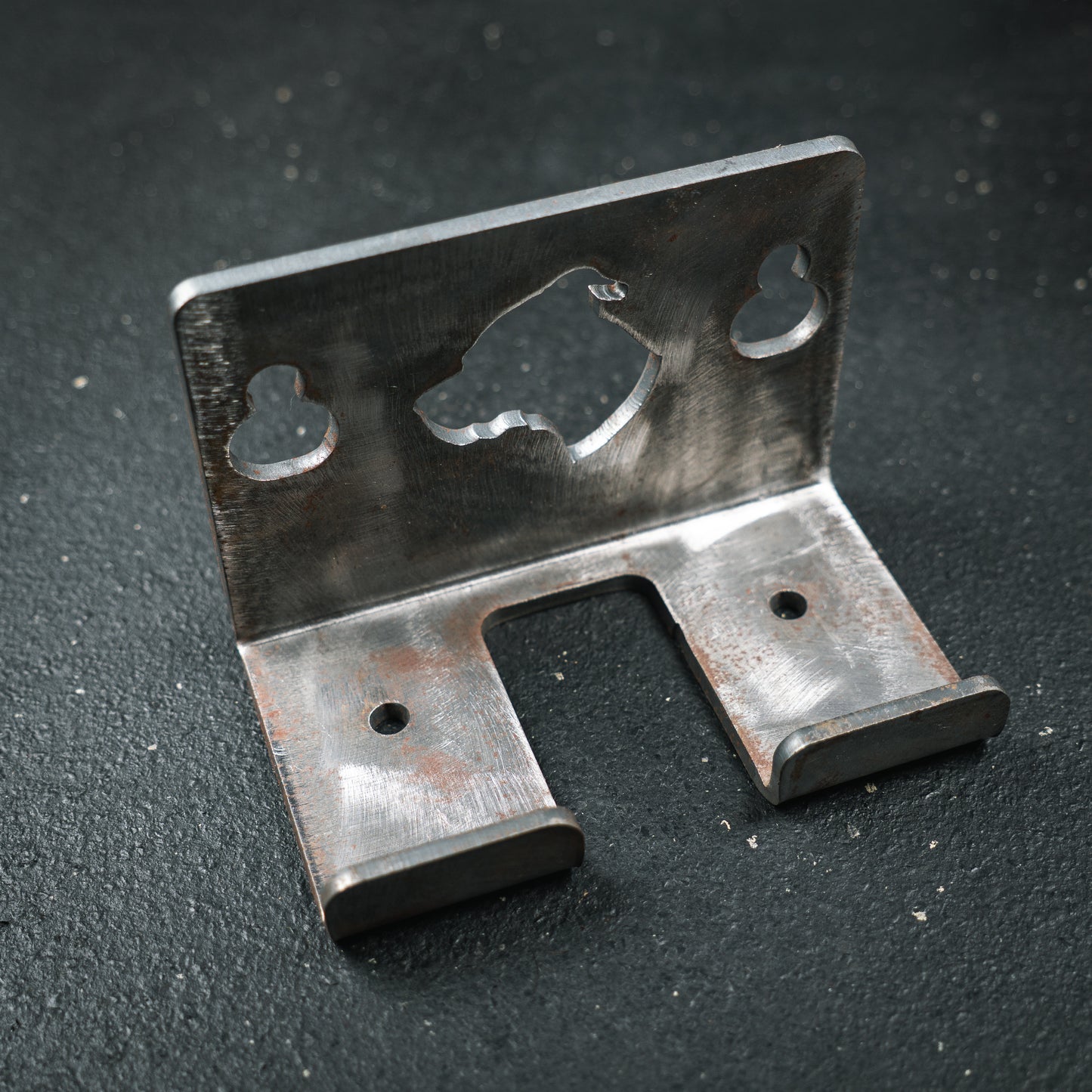 Bare Steel Barbell Holder