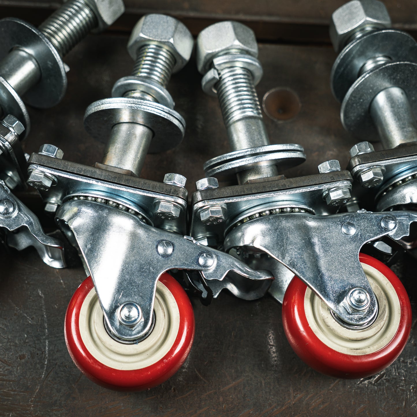 HD Locking Stem Casters