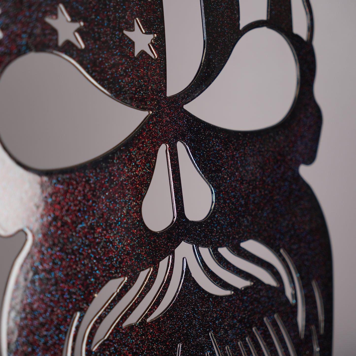Skull with American Flag Sign