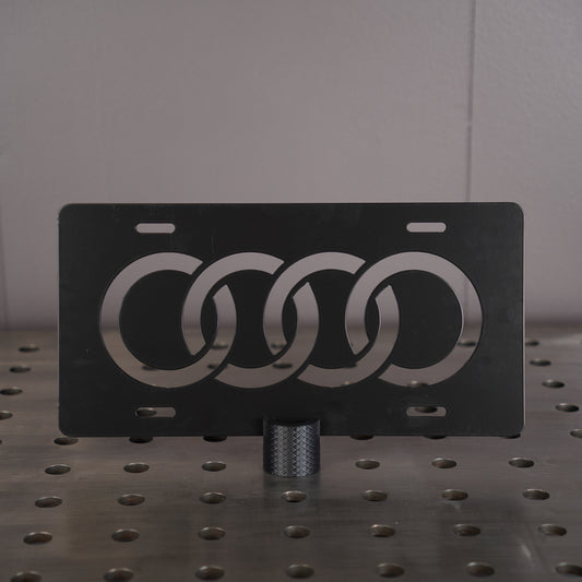 Audi Logo License Plate