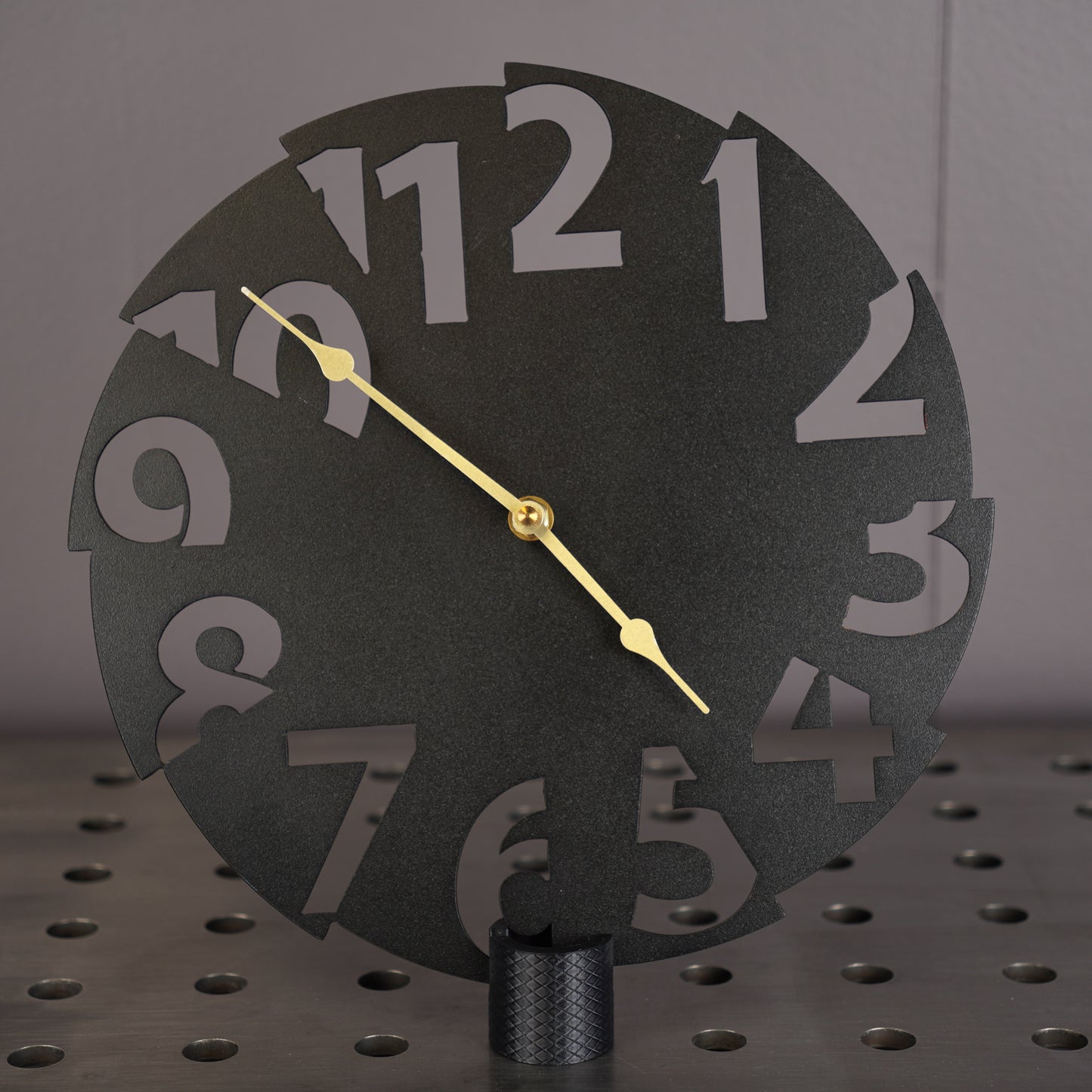 Art Deco Numbered Wall Clock