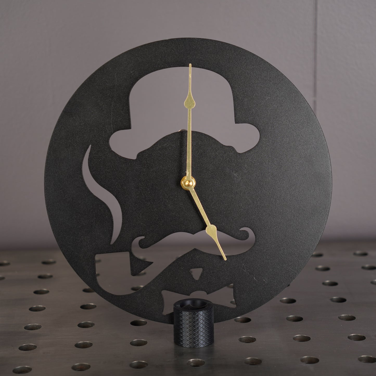 Pipe Smoking Art Deco Wall Clock