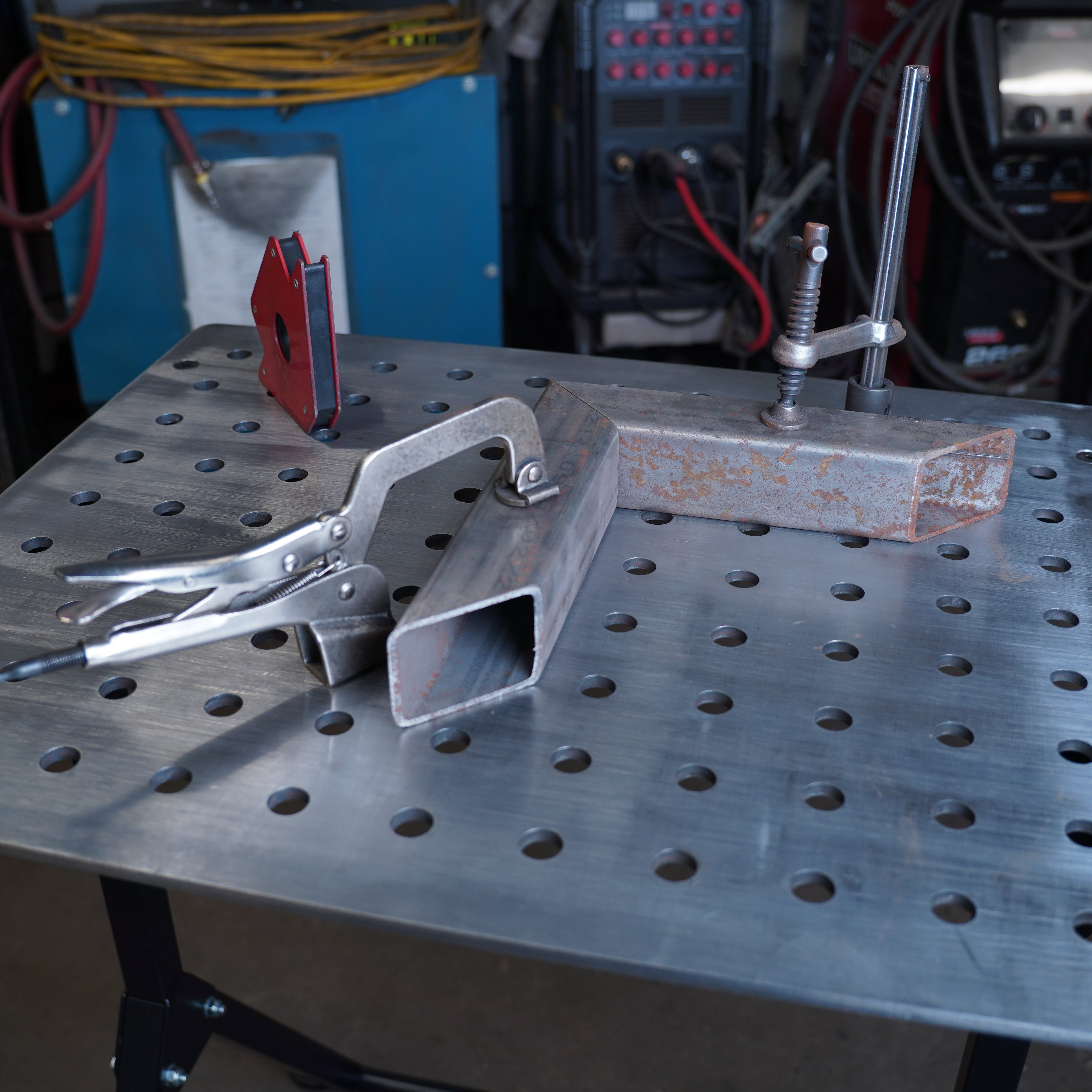 Harbor Freight Adjustable Weld Table Fixture Plate – Buffalo Bully Fab