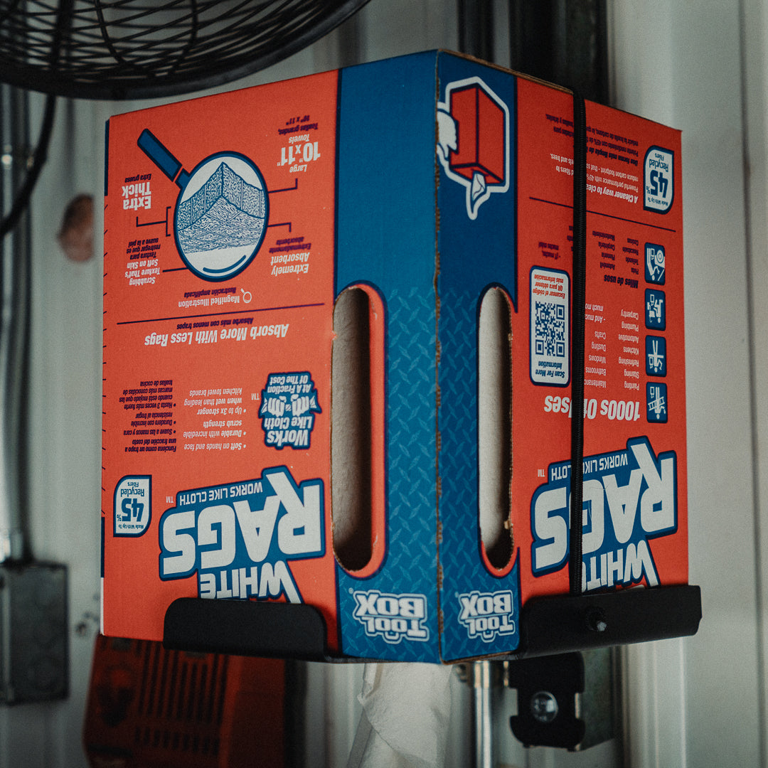 Box Rag Holder